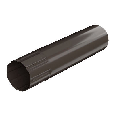 ТН МВС 125/90 мм, водосточная труба металлическая (1 м), - 1